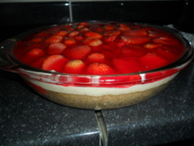 Torta de morango diferente mas deliciosa