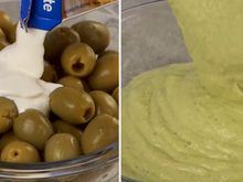 Essa combinação parece estranha, mas é perfeita: azeitona + creme de leite = maionese dos sonhos