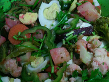 Salada de verduras verduras