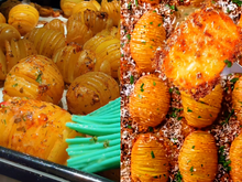 Você nunca mais vai querer fazer batata de outro jeito depois dessa receita com crosta de queijo