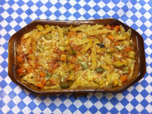 Penne ao molho de legumes