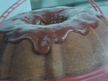 Bolo de chocolate molhado