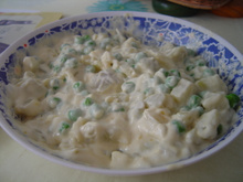 Salada de maionese super simples