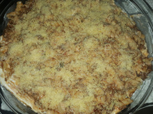 Macarrão parafuso à dois molhos