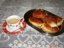 Pãezinhos de maçã e passas