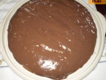 Bolo de chocolate brigadeiro