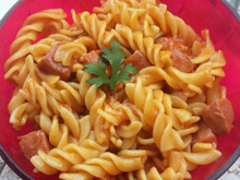 Macarronada à calabresa