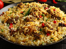 Arroz com carne de Sol