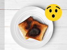 O que acontece se eu comer um alimento queimado?