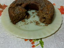 Bolo fit de banana da vovó Ana Paula