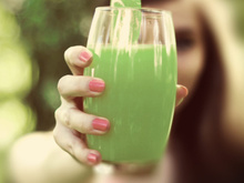 Suco verde do Kitchenlab