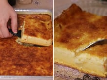 Eu fiz bolo de milho de liquidificador pela primeira vez e fiquei surpresa com o quanto ele ficou fofinho e cremoso