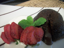 Petit gateau fácil e delicioso