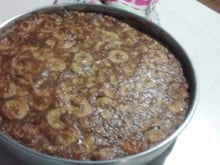 Torta de banana sem glúten