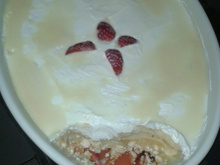 Torta maravilha de morangos