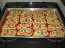 Steak de frango à parmegiana