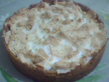 Torta de limão com merengue