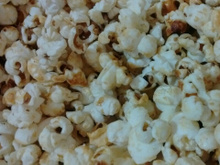 Pipoca doce não grudenta