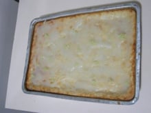 Cobertura para bolo sabor limão