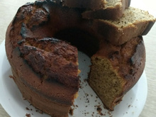 Bolo de cenoura e nozes