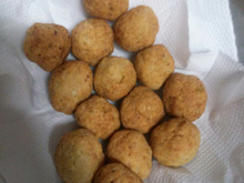 Bolinha de queijo rápida