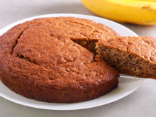 Bolo de banana sem glúten
