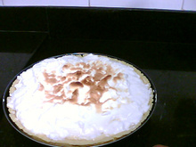 Torta de limão de microondas