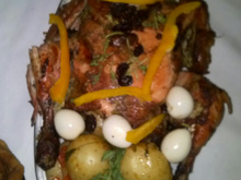 Frango assado (inteiro)