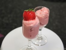 Mousse de morango