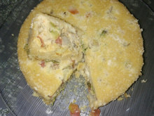 Bolo salgado da Edi sem farinha de trigo