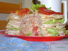 Salada de panqueca