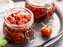 Tomate seco na airfryer