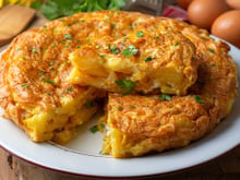 O truque do leite com farinha que faz o omelete de forno não murchar e ficar alto igual torta