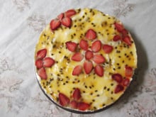 Torta mousse de maracujá