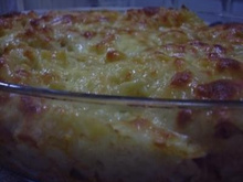 Lasanha de frango e palmito da Camila