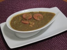 Cazuela de Lentilha com Linguiças