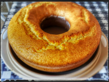 Bolo de fubá delicioso