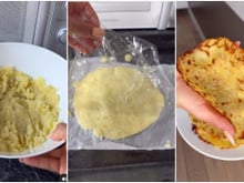 Wrap de batata de 29 calorias: receita simples e barata é o lanche que você queria e não sabia