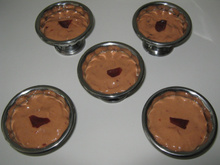 Mousse rápida de goiabada