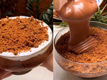 Biscoito, caramelo, chocolate e mais: baba de dinossauro é o doce de travessa que viralizou e você fazer para o Natal!