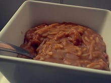 Sopa de feijão com um toque especial