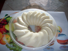 Flan de coco