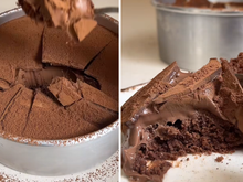 Chocolate lava cake é o melhor bolo de chocolate que você vai provar: molhadinho e crocante!