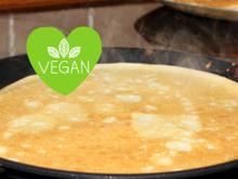 Panqueca de 2 ingredientes SEM OVO e VEGANA: receita muito fácil é nutritiva e saudável