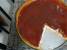 Cheesecake Romeu e Julieta