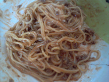 Macarronada à bolonhesa