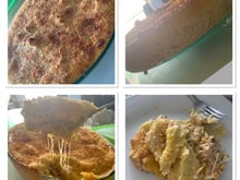 Escondidinho de frango (com purê de mandioquinha)
