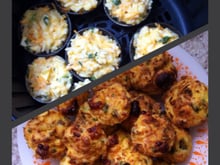 Bolinho de arroz na airfryer
