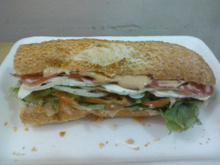 Sanduíche guerreira