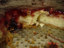 Cheesecake de amora